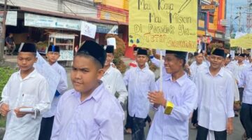 Peringatan Hari Santri di Aceh Tenggara Diwarnai Kehadiran Santri Dayah Darul Isti Qomah yang Angkat Isu Nasionalisme Religius