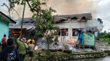 Kebakaran Pondok Pesantren Badrul Ulum di Aceh Tenggara, 12 Bangunan Ludes, Penyebab Masih Misterius