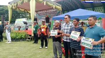 Bupati Apresiasi Peran Kodim 0108 Dampingi Petani, Kontes Kakao Jadi Momentum Perkuat Ketahanan Pangan