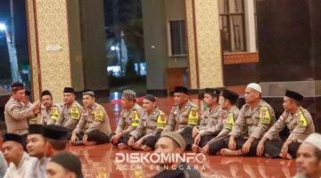 Sambut Tahun Baru Islam 1448 H, Kasat Binmas Polres Aceh Tenggara Hadiri Zikir dan Doa Bersama di Masjid Agung At-Taqwa